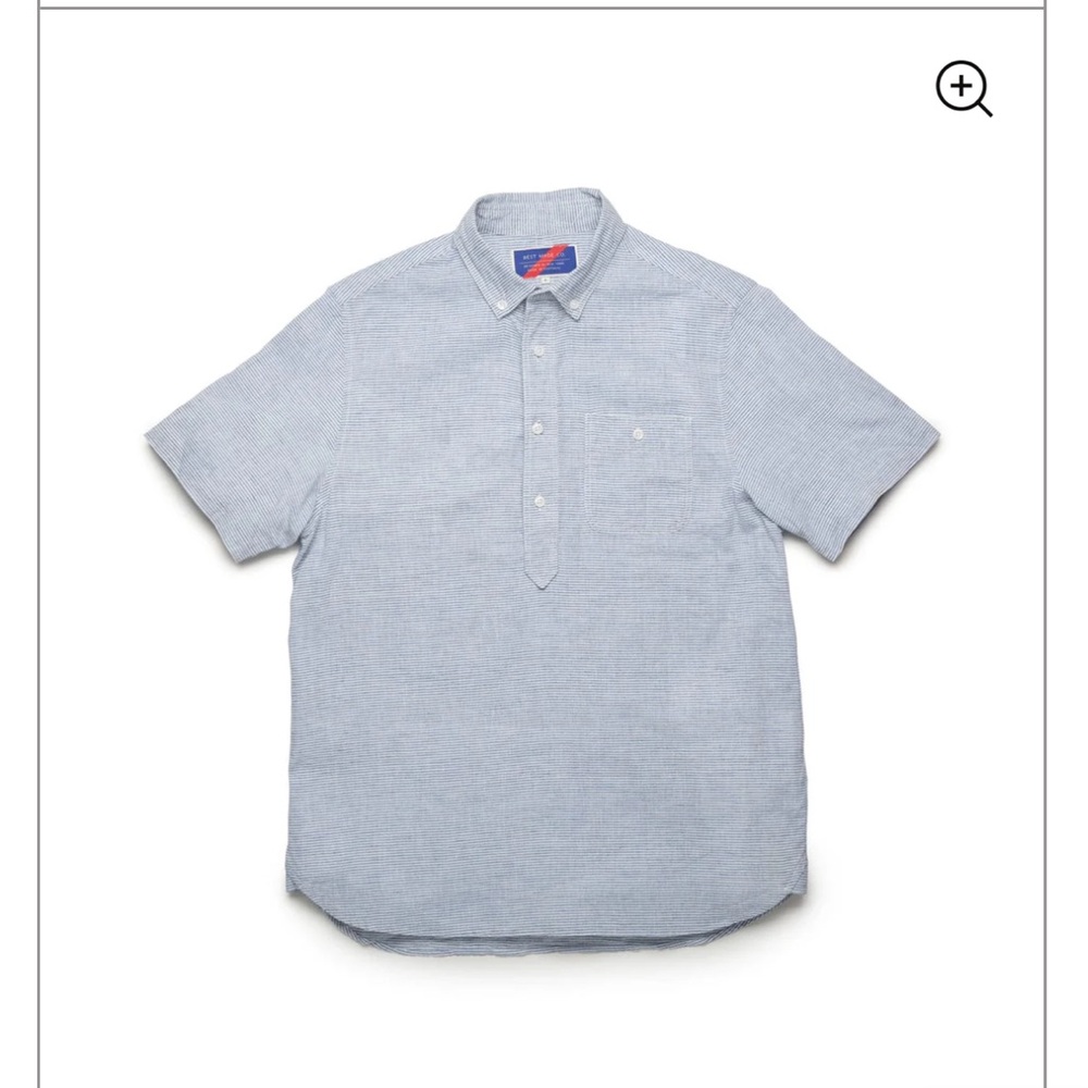 Best Made Co Cotton Linen Pullover Shirt
